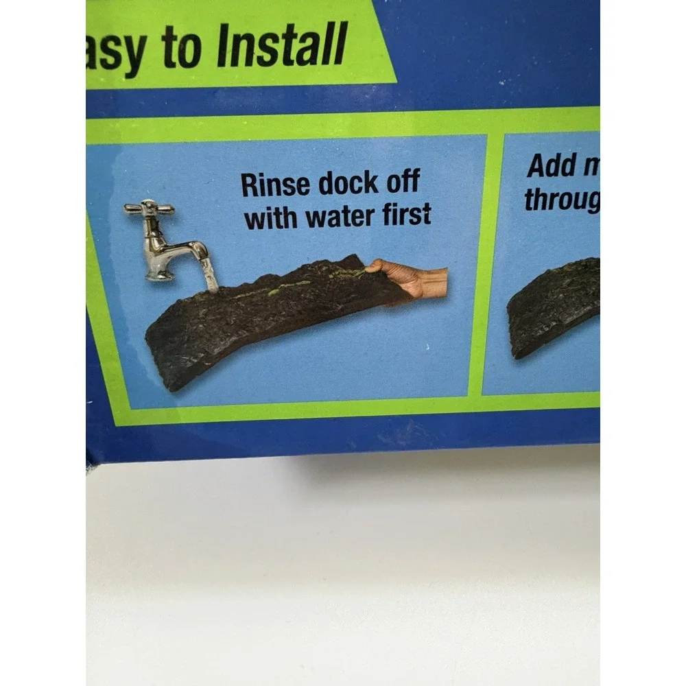 New Zoo Med Turtle Dock Large Floating Basking Platform  40+ Gallon Aquarium